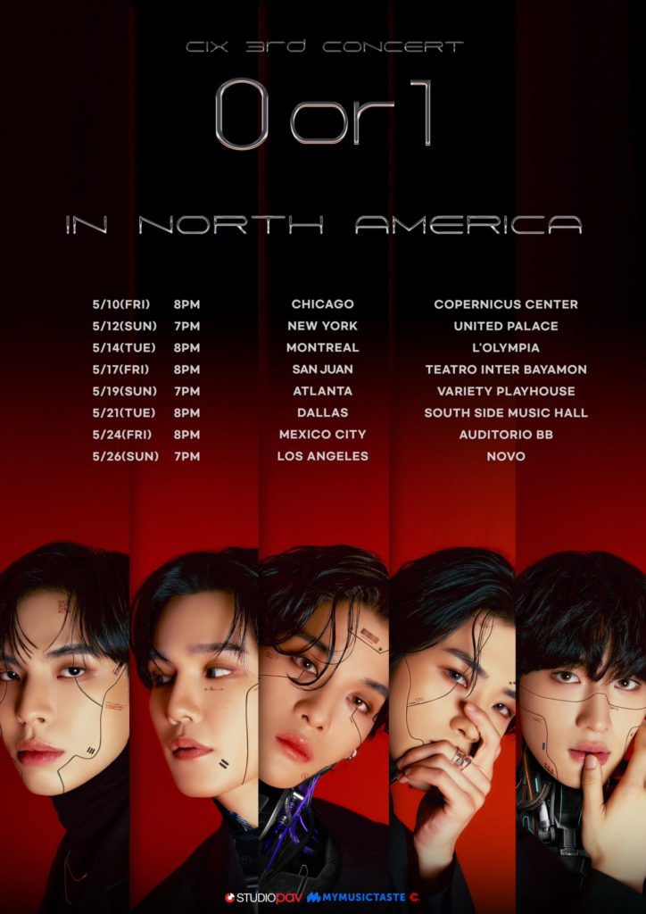 CIX TOUR POSTER