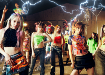 LE SSERAFIM Gives Fans a First Look at Their 4th Mini Album, ‘CRAZY’