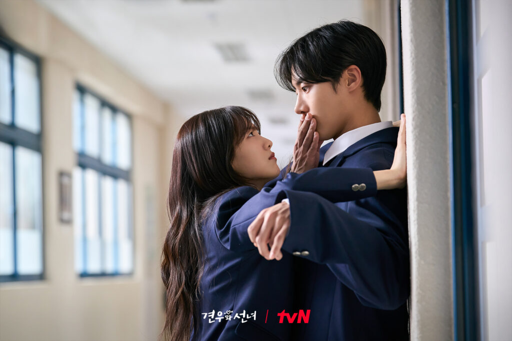 Choo Young-woo and Cho Yi-hyun in Head Over Heels