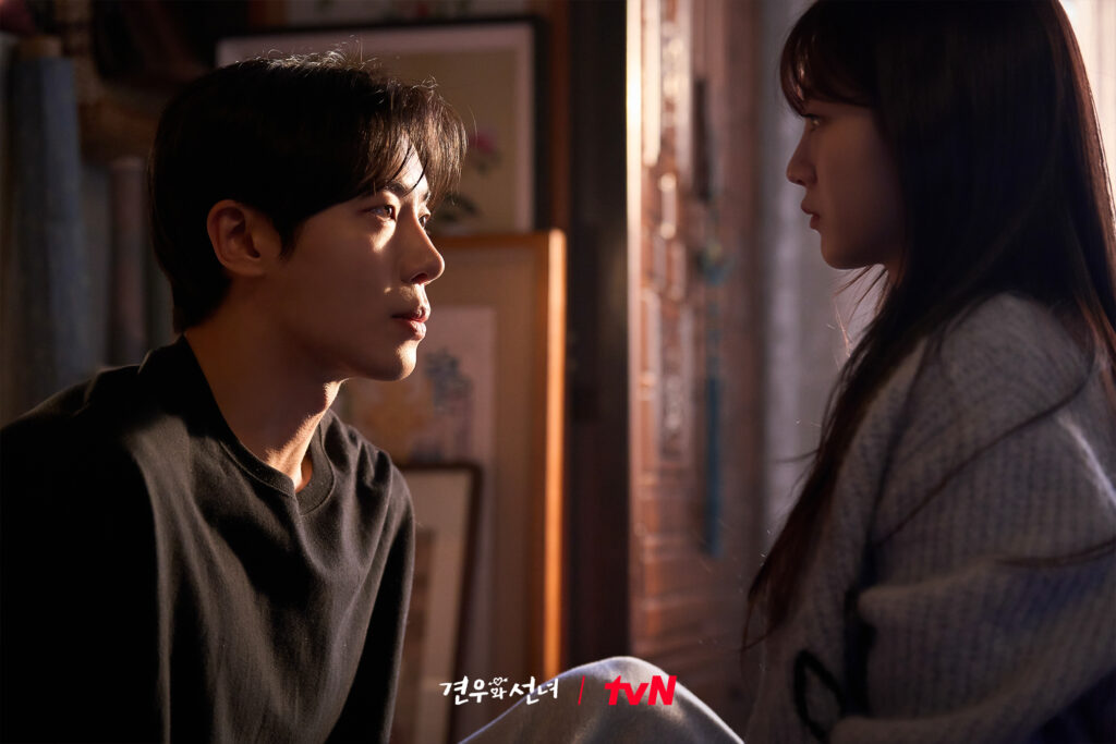 Choo Young-woo and Cho Yi-hyun in Head Over Heels