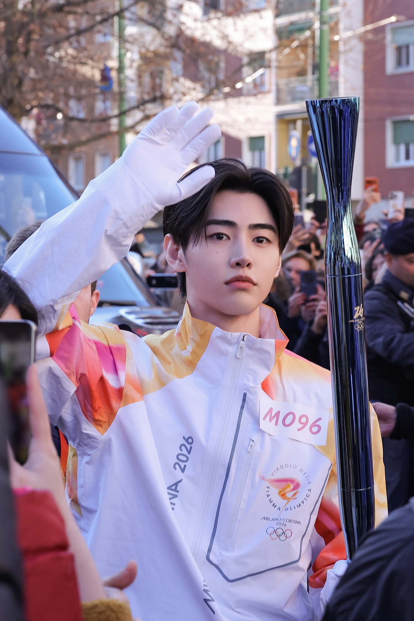 ENHYPEN SUNGHOON TORCH RELAY PRESS PHOTO 1