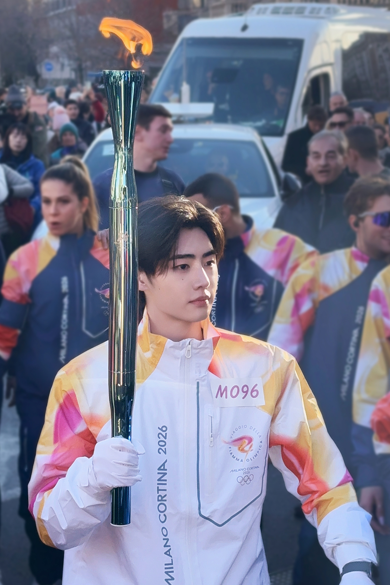 ENHYPEN SUNGHOON TORCH RELAY PRESS PHOTO 2
