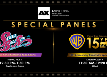 WARNER BROS. JAPAN ANIME PRODUCTION CELEBRATES 15 YEARS AT ANIME EXPO 2026
