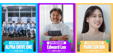 KCON LA 2026 INTRODUCES “KCON MESSENGERS,” STARTING WITH ALPHA DRIVE ONE, EDWARD LEE AND PARK EUNBIN